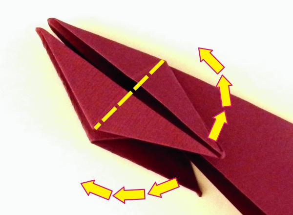 Fold an Origami scepter