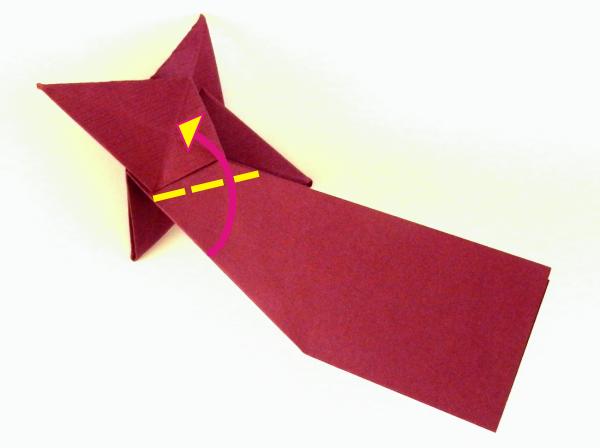 Fold an Origami scepter