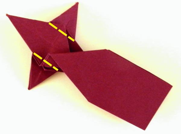 Fold an Origami scepter