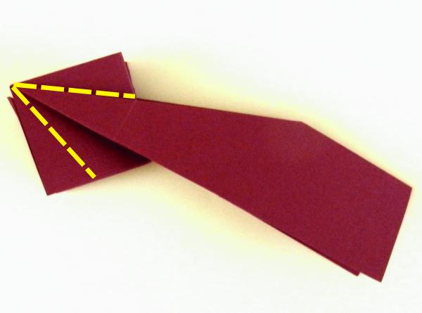 Fold an Origami scepter