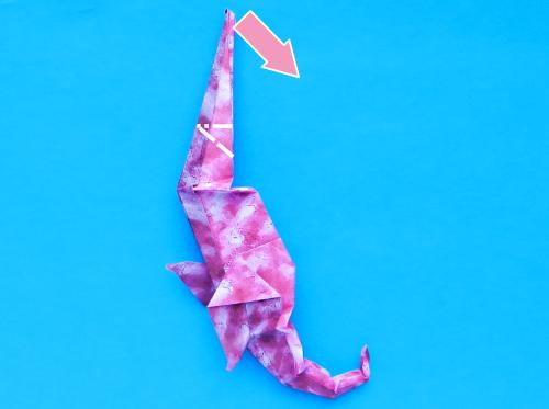 Een zeepaardje van papier maken Een zeepaardje van papier maken