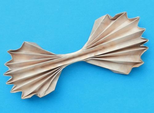 Make paper Origami Seashells