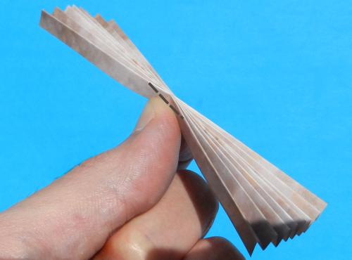 Schelpen van papier maken Schelpen van papier maken