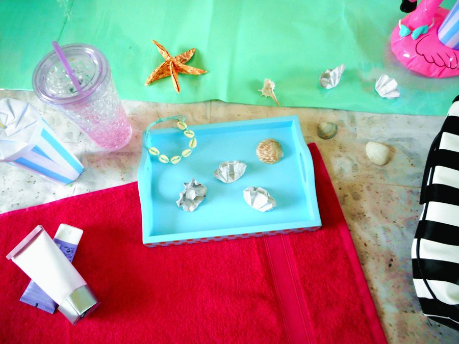 Seashells on the beach