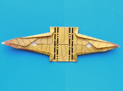 Origami Seismosaurus folding instructions