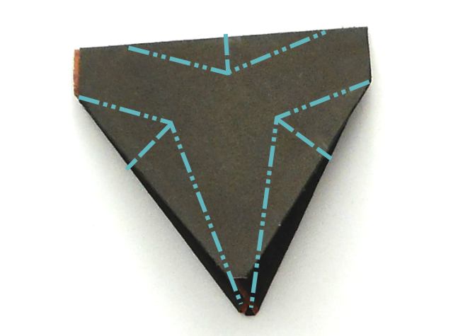 Fold an Origami Shark Tooth