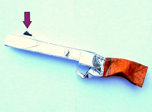 Fold an Origami shotgun