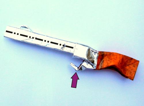 Fold an Origami shotgun