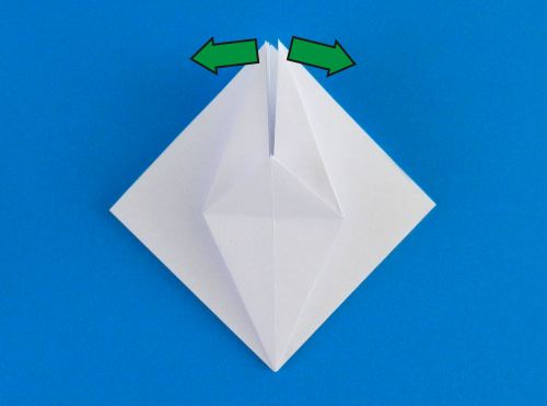 Origami skelet maken