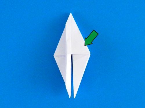 Origami skelet maken