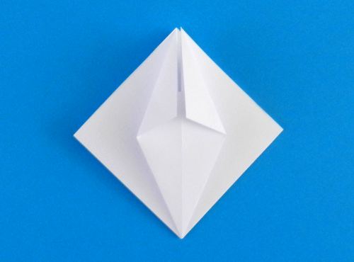 Origami skelet maken