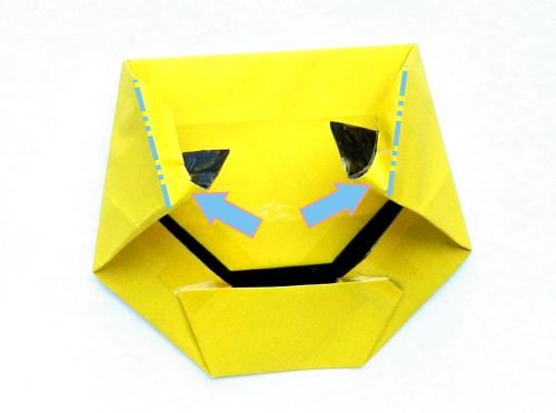 Fold an Origami Smiley face