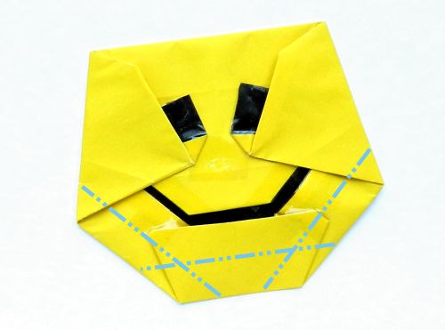 Een Smiley van papier maken