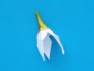 Origami Snowdrop Origami Snowdrop