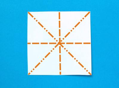Fold Origami Snowdrops Fold Origami Snowdrops
