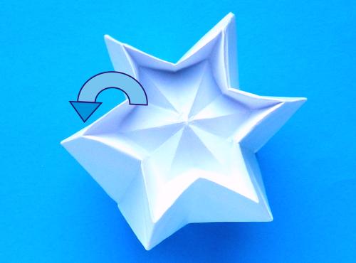 Make an Origami snowflake