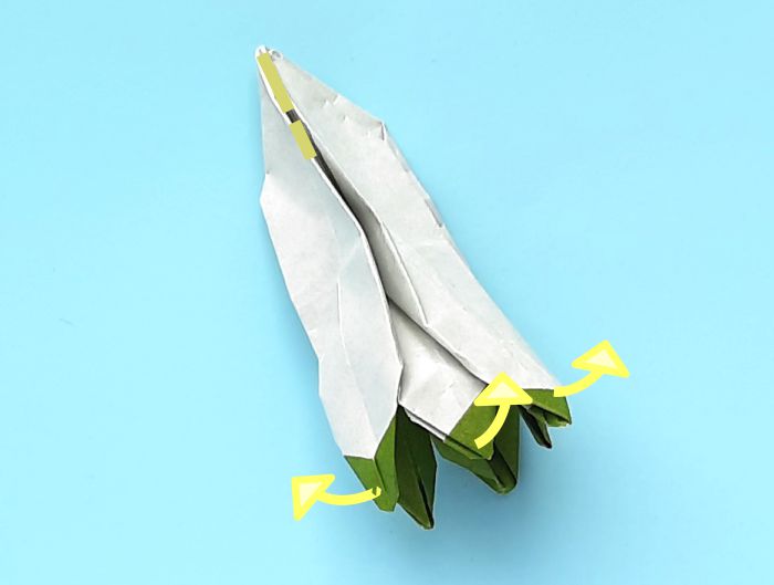 Make paper Snowflake Flowers