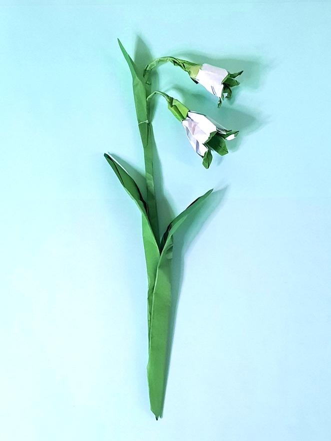 Origami Snowflake Flower