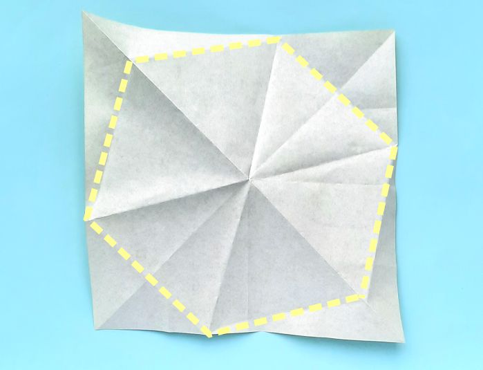 Make paper Snowflake Flowers