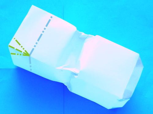 Een sneeuwpop van papier maken