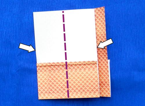 Origami Soft Ice Cream folding instructions