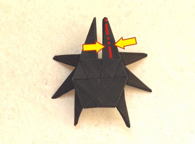 diagrams for an advanced origami spider