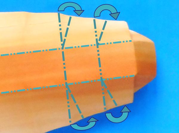 Schelp van papier maken Schelp van papier maken