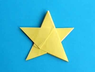 Origami star