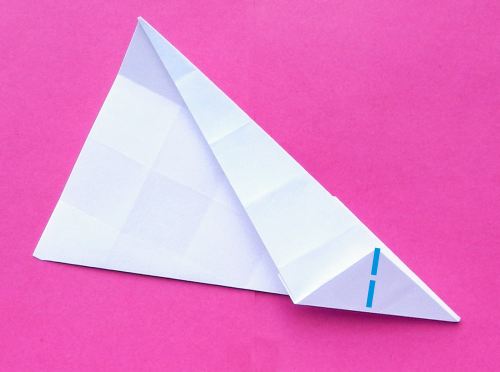een Origami ster vouwen