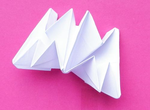 Fold a 3d Origami star