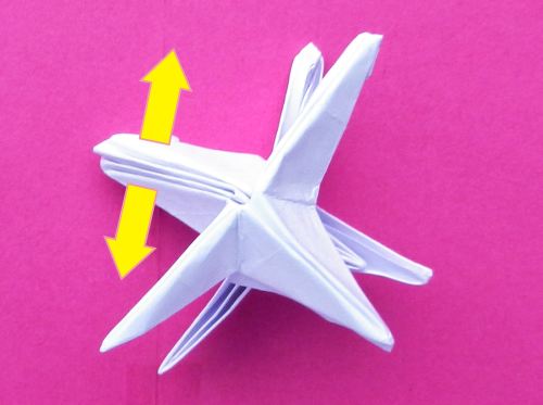 een Origami ster vouwen