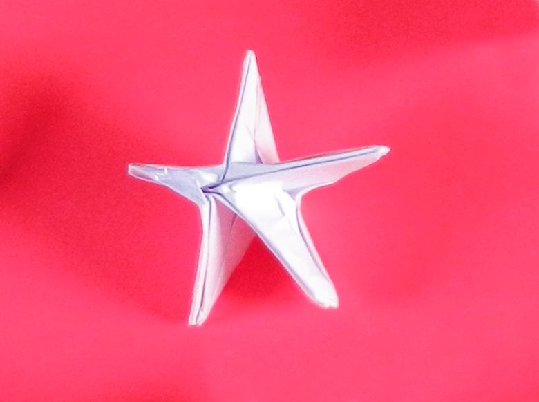 Origami ster