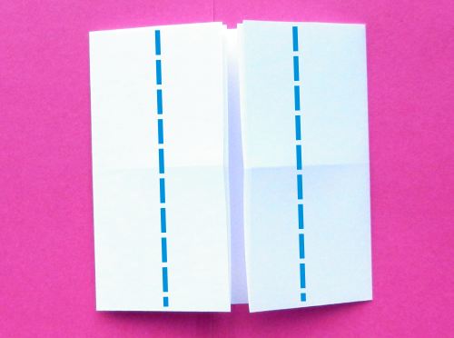 een Origami ster vouwen