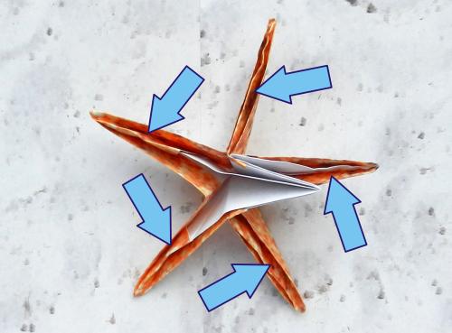 Een zeester van papier maken Een zeester van papier maken