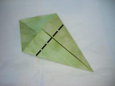 een origami steel een origami steel