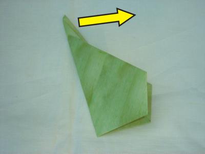 een origami steel een origami steel