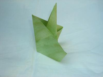 een origami steel