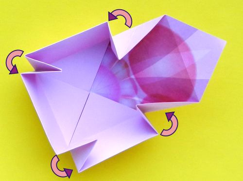 Make an Origami Stepper Box