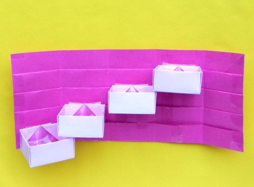 Make an Origami Stepper Box