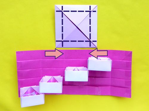 Make an Origami Stepper Box