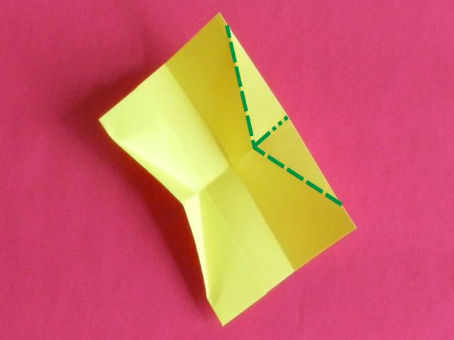 How to make Origami banana candy