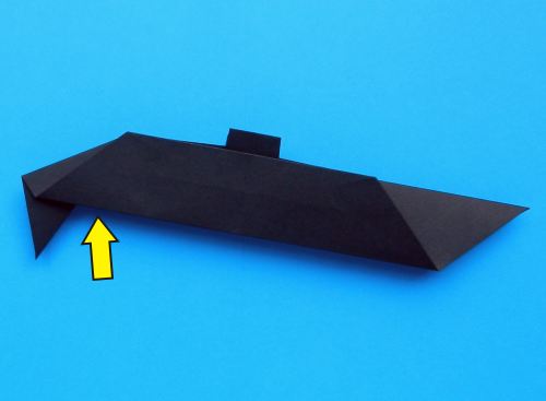 How to fold an origami submarine