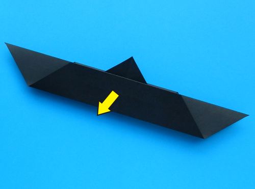 How to fold an origami submarine