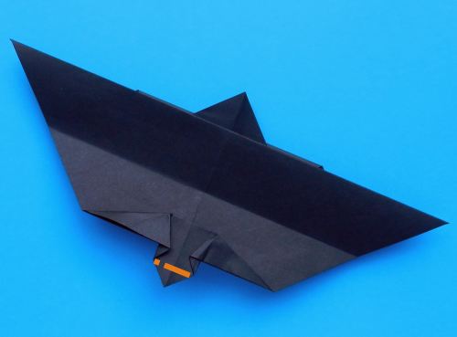 How to fold an origami submarine