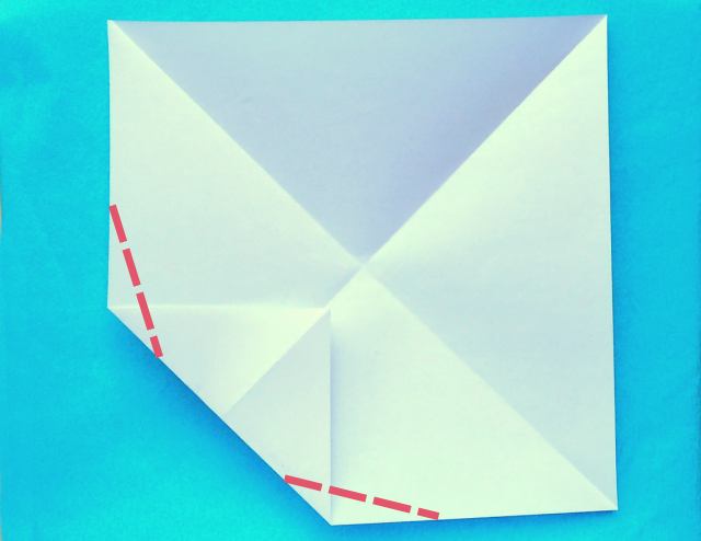 Origami zomerrokje maken