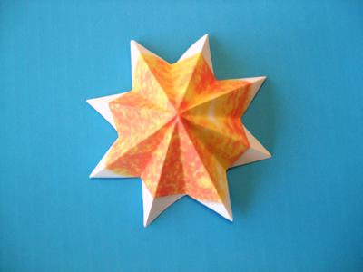 Origami sun