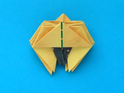 how to make an origami sunflower