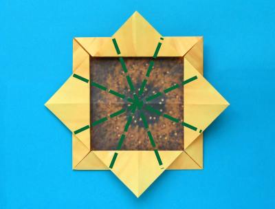 how to make an origami sunflower how to make an origami sunflower