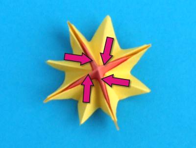how to fold an origami sunshine flower how to fold an origami sunshine flower