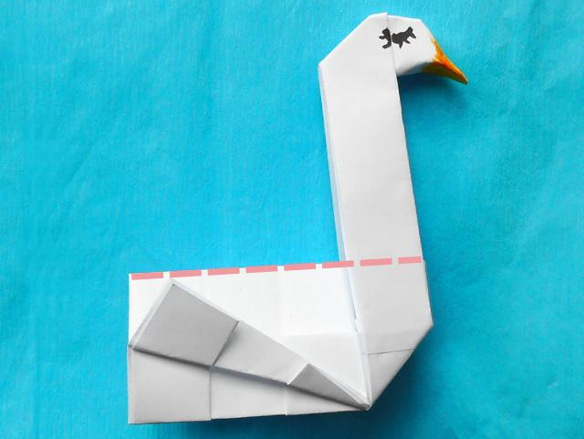 Fold an Origami Swan Box